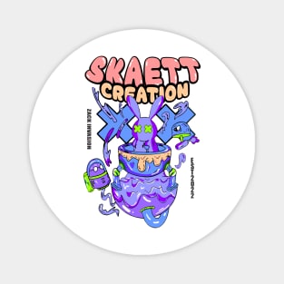 Skaett Creation Zack Invasion Est 2022 Magnet